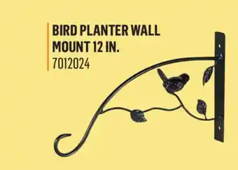 Canac Bird Planter Wall Mount 12 in offer