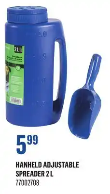 Canac Hanheld Adjustable Spreader 2 L offer