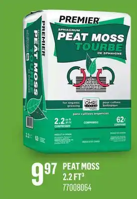 Canac PEAT MOSS 2.2 FT³ offer