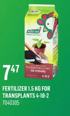 Canac Fertilizer 1.5 kg offer