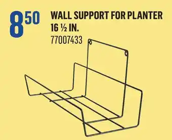 Canac WALL SUPPORT FOR PLANTER 16 1/2IN offer