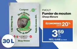 Patrick Morin Sheep Manure offer