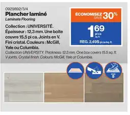 Patrick Morin Laminate Flooring offer
