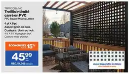 Patrick Morin PVC Square Privacy Lattice offer