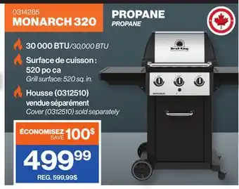 Patrick Morin BROIL KING MONARCH 320 PROPANE offer