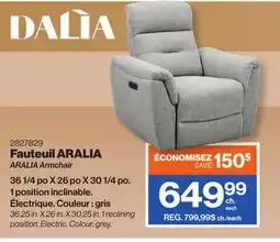 Patrick Morin ARALIA Armchair offer
