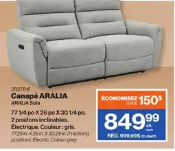 Patrick Morin ARALIA Sofa offer