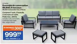 Patrick Morin BILBAO Conversation Set, 6 Pieces offer