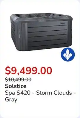 Club Piscine Spa S420 - Storm Clouds - Gray offer
