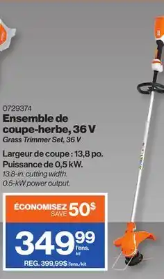 Patrick Morin STIHL Grass Trimmer Set, 36 V offer