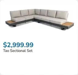 Club Piscine Tao Sectional Set offer
