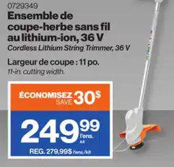 Patrick Morin Cordless Lithium String Trimmer, 36 V offer