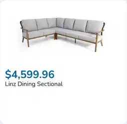 Club Piscine Linz Dining Sectional offer