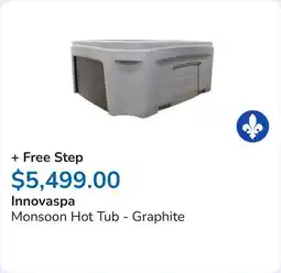 Club Piscine Monsoon Hot Tub - Graphite offer