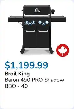 Club Piscine Baron 490 PRO Shadow BBQ - 40 offer