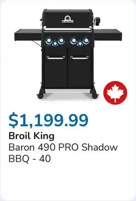 Club Piscine Baron 490 PRO Shadow BBQ - 40 offer