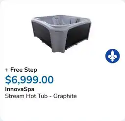 Club Piscine Stream Hot Tub - Graphite offer