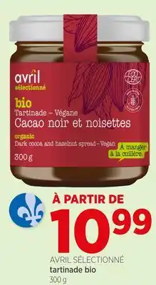 Avril tartinade bio offer