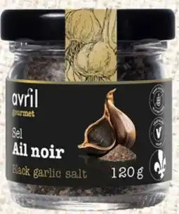 Avril Sel d'ail noir offer