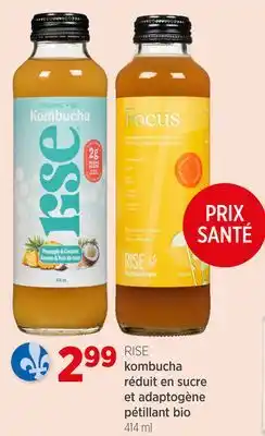 Avril kombucha réduit en sucre et adaptogène pétillant bio offer