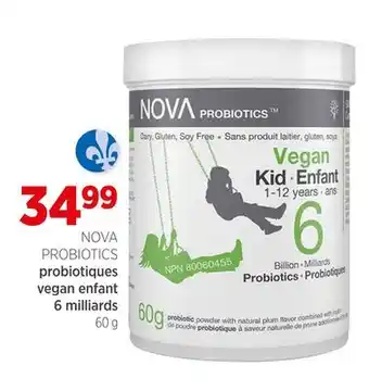 Avril Probiotiques vegan enfant 6 milliards offer