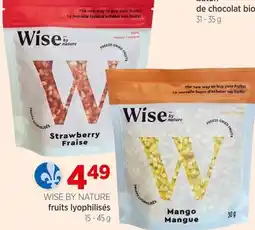 Avril WISE BY NATURE fruits lyophilisés offer