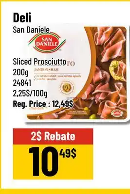 Mayrand Sliced Proscuitto offer