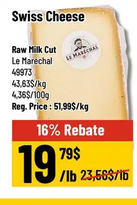 Mayrand Le Maréchal Cheese offer