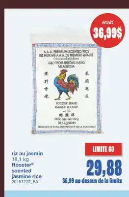 Wholesale Club RIZ AU JASMIN, 18,1 kg offer