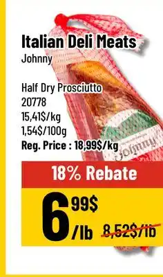 Mayrand Dry Half Prosciutto offer