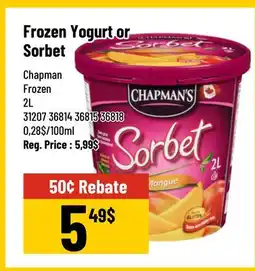Mayrand Chapman's Sorbet offer