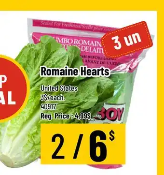 Mayrand Romaine Hearts offer