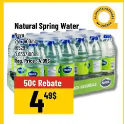 Mayrand Natural Spring Water QUEBEC offer