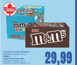Wholesale Club CHOCOLAT FORMAT INDIVIDUEL, 24 UN offer