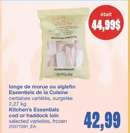 Wholesale Club LONGE DE MORUE OU AIGLEFIN, 2,27 KG offer
