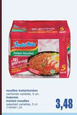 Wholesale Club NOUILLES INSTANTANÉES, 5 un offer