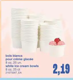 Wholesale Club POUR CRÈME GLACÉE, 8 OZ, 25 UN offer