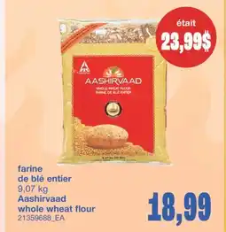 Wholesale Club FARINE DE BLÉ ENTIER, 9,07 KG offer