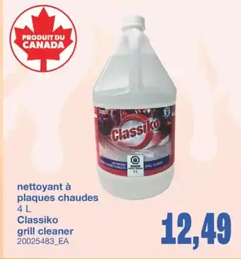Wholesale Club NETTOYANT À PLAQUES CHAUDES CLASSIKO, 4 L offer