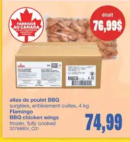 Wholesale Club AILES DE POULET BBQ, 4 KG offer