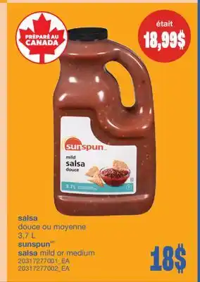Wholesale Club SALSA, 3,7 L offer