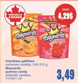 Wholesale Club FRIANDISES GÉLIFIÉES, 240-315 G offer