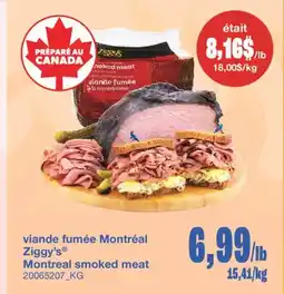Wholesale Club VIANDE FUMÉE MONTRÉAL offer