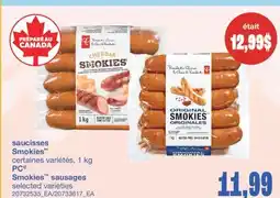 Wholesale Club SAUCISSES SMOKIES, 1 kg offer