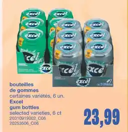 Wholesale Club BOUTEILLES DE GOMMES, 6 UN offer