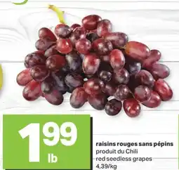 L'Intermarché raisins rouges sans pépins offer