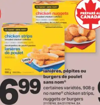L'Intermarché LANIÈRES, PÉPITES OU BURGERS DE POULET, 908 G offer