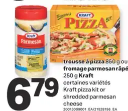 L'Intermarché TROUSSE À PIZZA, 850 G OU FROMAGE PARMESAN RÂPÉ, 250 G offer