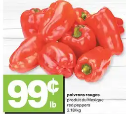 L'Intermarché POIVRONS ROUGES offer