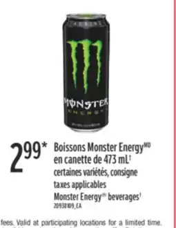 L'Intermarché BOISSONS ENERGY EN CANETTE DE 473 ML† offer